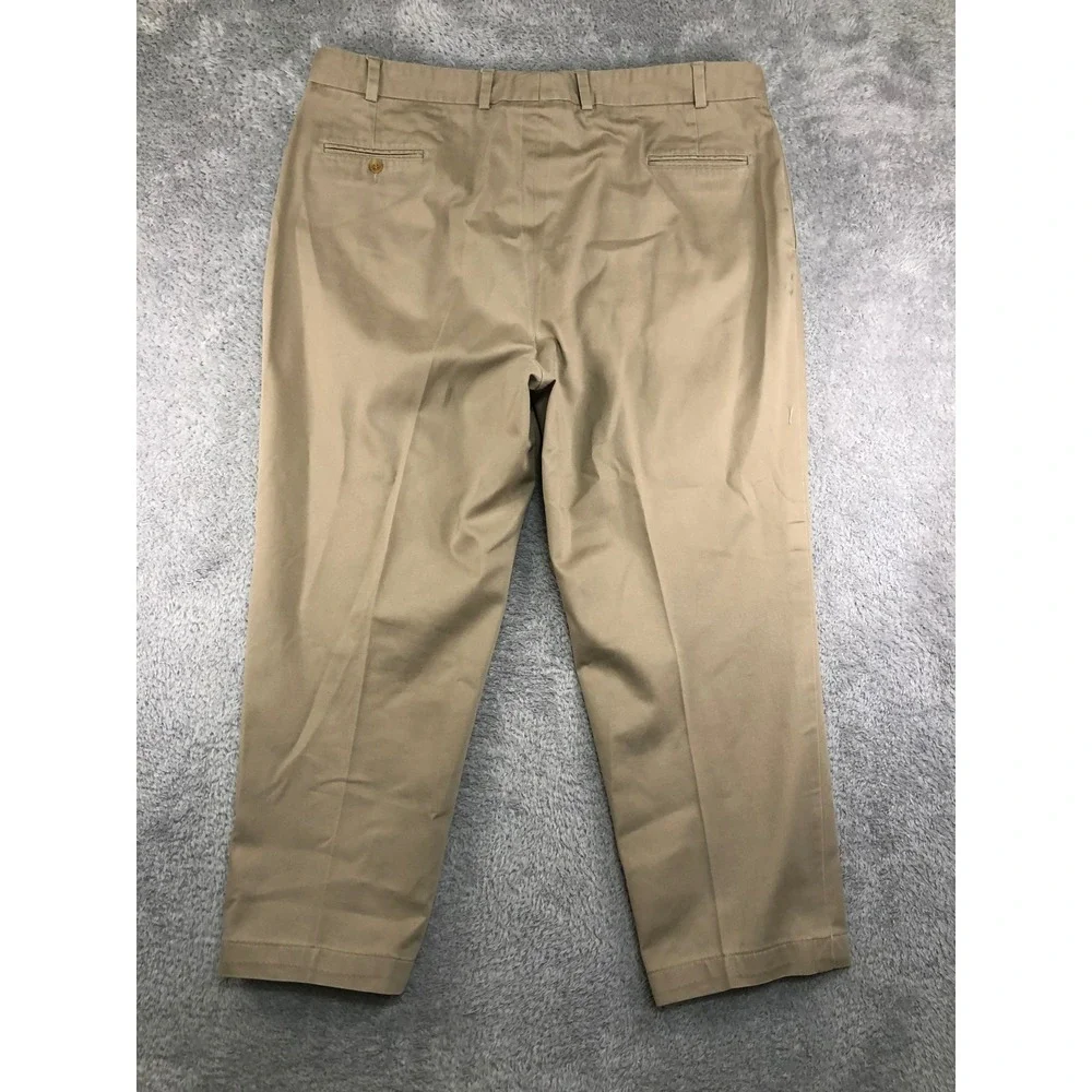 Bills Khakis Pants Men 44x28 Tan M1P Made in USA Pleated Chino